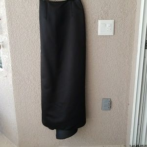 Floor length skirt